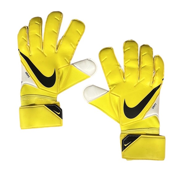 Nike GK Phantom Shadow CN6758-845 Goalie Soccer Gloves Yellow Adult Size 8 New - Picture 4 of 6